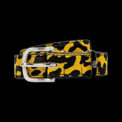 Stussy Pony Hair Dress Belt 'Yellow'