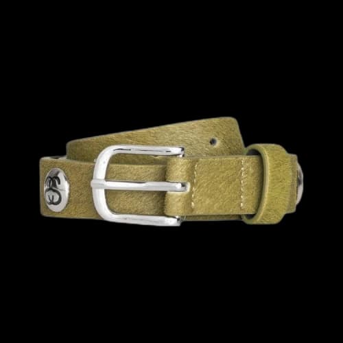 Stussy SS-Link Studded Belt 'Hairy Moss'