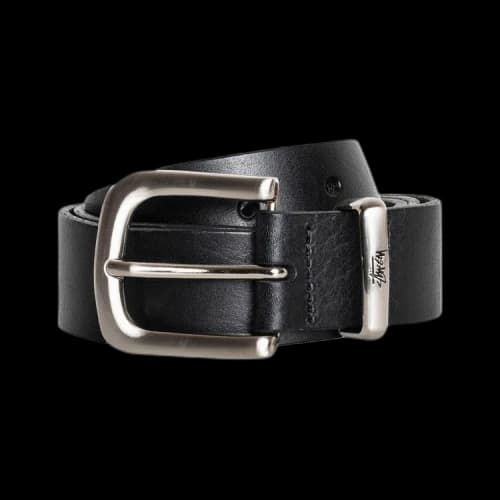 Stussy Metal S Tip Belt 'Black'