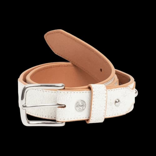 Stussy Rodeo Belt 'Bone Crackle'