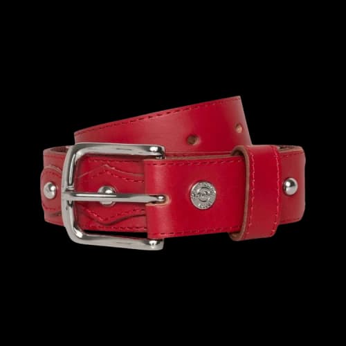 Stussy Rodeo Belt 'Scarlet'