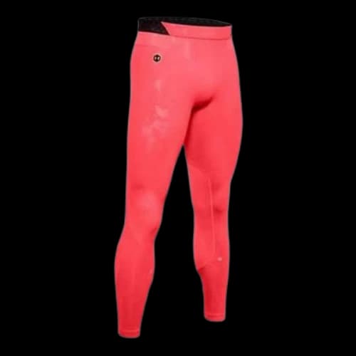 Under Armour Rush HeatGear Upstream Camo Leggings 'Red'