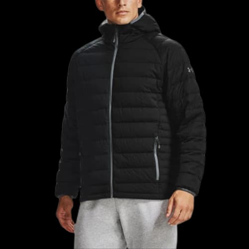 Under Armour Packable Stretch Fleece Down Jacket 'Black'