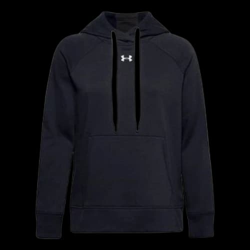 Under Armour Rival Fleece Hoodie 'Black White' (Women's)