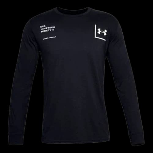 Under Armour Printing Logo Alphabet Long Sleeves Black