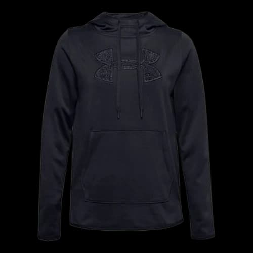 Under Armour Logo Fleece Hoodie Black (Women's)