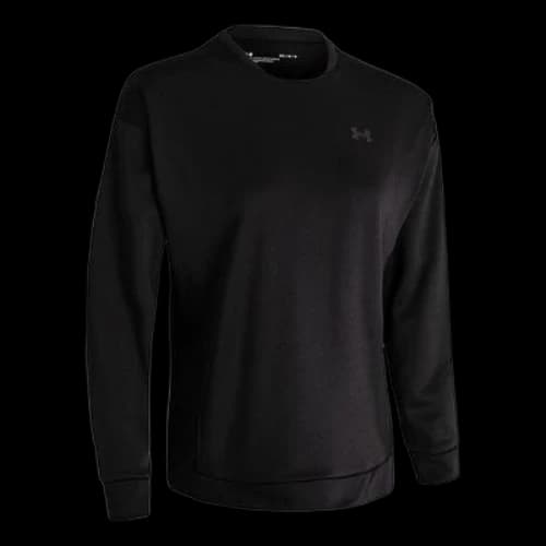 Under Armour Rival Terry Taped Crew 'Black' (Women's)