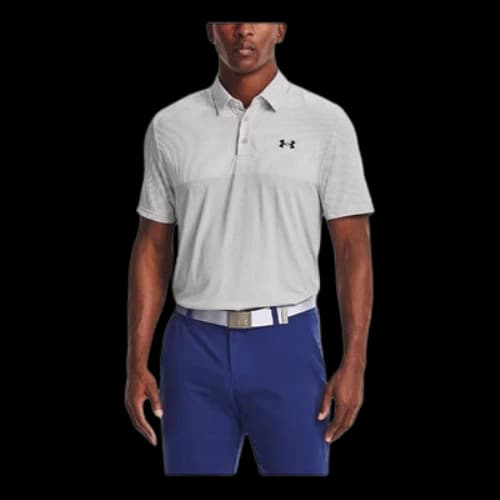 Under Armour Casual Sports Short Sleeve Polo Shirt Gray