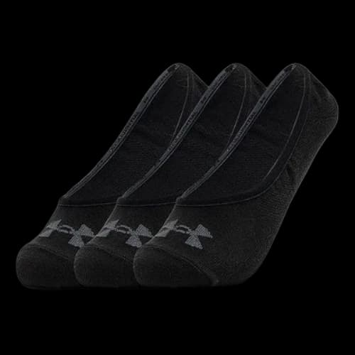 Under Armour Essential Lolo Liner Socks (3 Pack) 'Black'