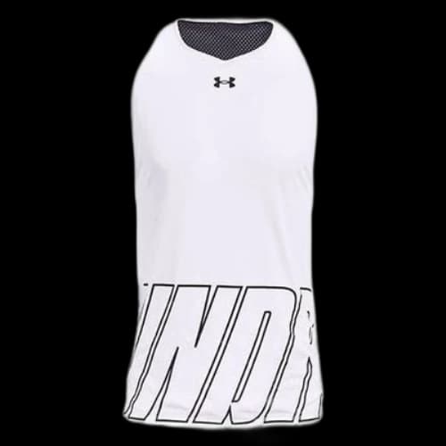 Under Armour Baseline Reversible Tank 'White'