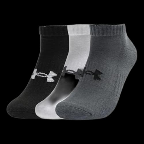 Under Armour Core No Show Socks (3 Pack) 'Multi-Color'