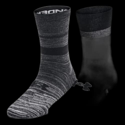 Under Armour Essential Hi Lo Socks 2-Pack 'Grey White'