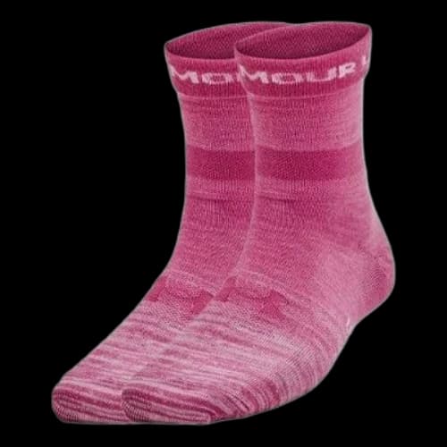 Under Armour Essential Hi Lo Socks (2 Packs) 'Pink'