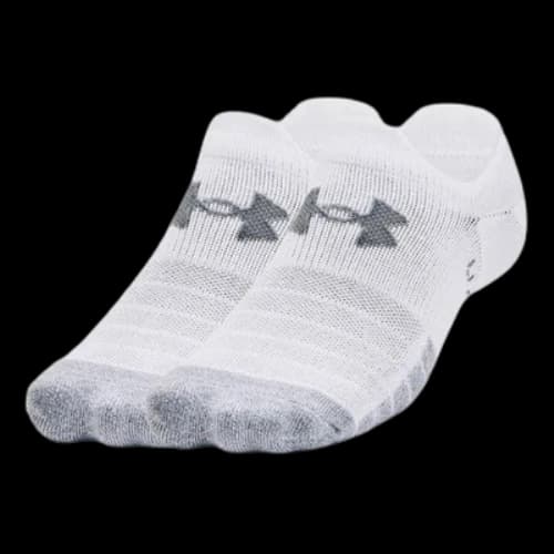 Under Armour HeatGear Ultra Low Tab 3-Pack Socks 'White'