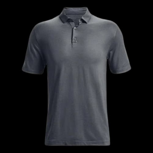 Under Armour Luxe Polo Shirts 'Grey'