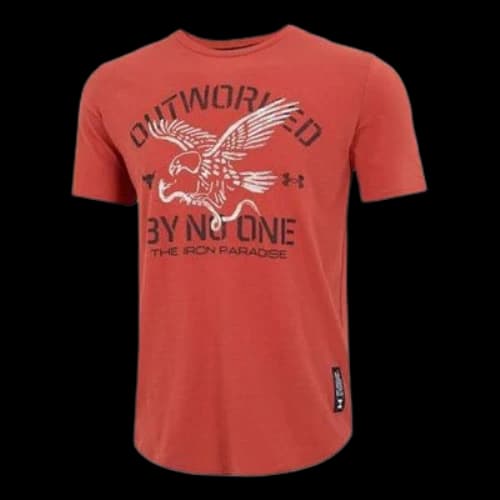 Under Armour Project Rock Outworked T-shirt 'Red'