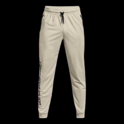 Under Armour Sportstyle Tricot Graphic Pants 'Beige'