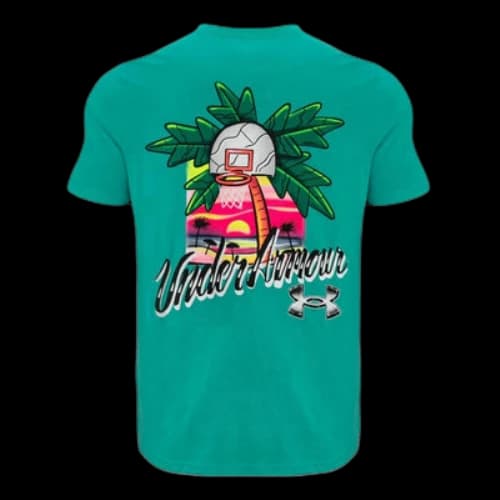 Under Armour Summer Hoops Tee 'Green'