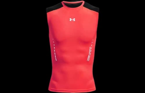 Under Armour HeatGear Vent Comp Sleeveless 'Pink Red'