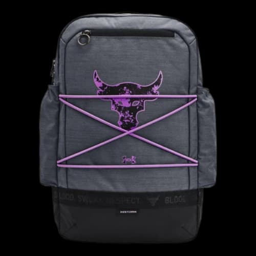 Under Armour Project Rock Brahma Backpack 'Grey Purple'