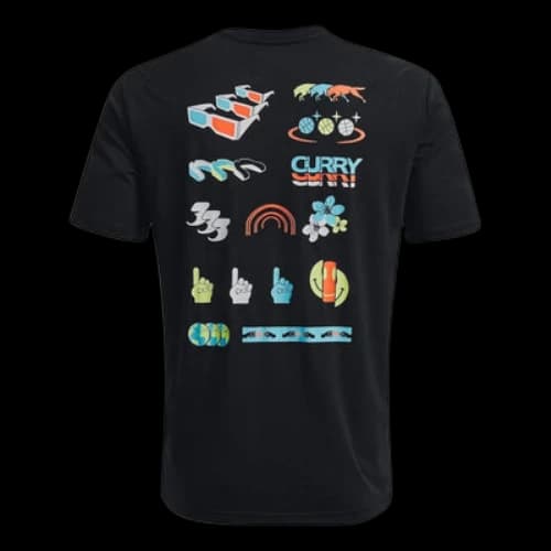 Under Armour Curry Rule Of 3 T-shirt 'Black'