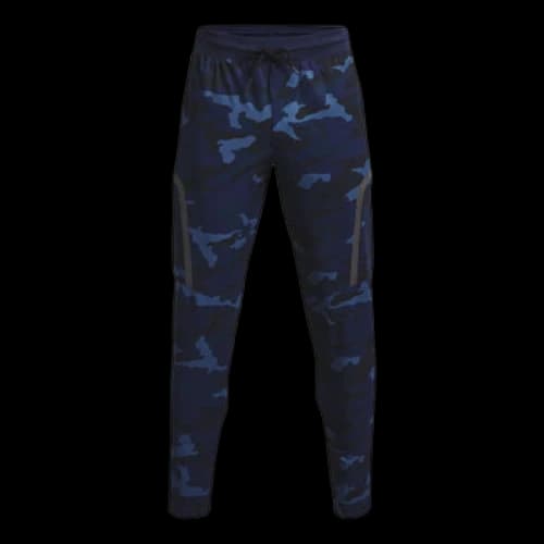 Under Armour Elite Cargo Printed Pants 'Midnight Navy Black'