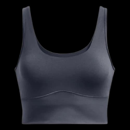 Under Armour Meridian Fitted Crop Tank 'Storm Grey' (Women's)