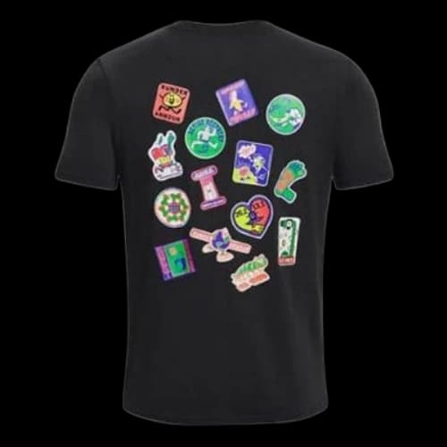 Under Armour Easy Day Stickers T-shirt 'Black'