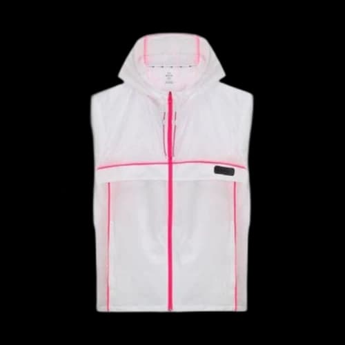 Under Armour Run Anywhere Hooded Jacket 'White Pink'