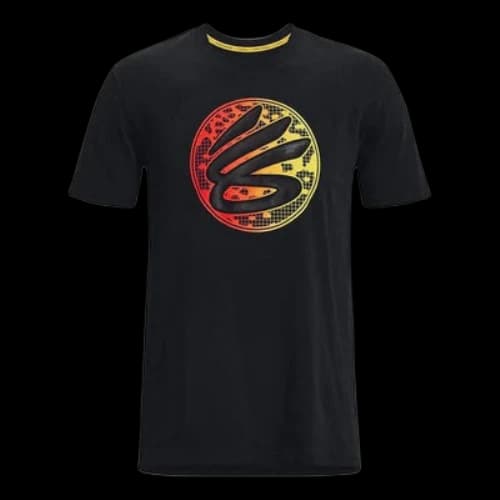 Under Armour Curry Gradient Heavyweight T-shirt 'Black'