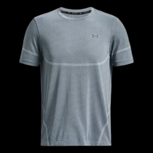 Under Armour Rush Seamless Legacy T-Shirt 'Grey Blue'