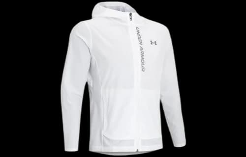 Under Armour Outrun The Storm Hooded Jacket 'White'