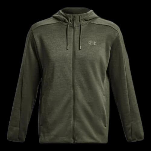 Under Armour Essential Swacket Hoodie Jacket 'Dark Green'