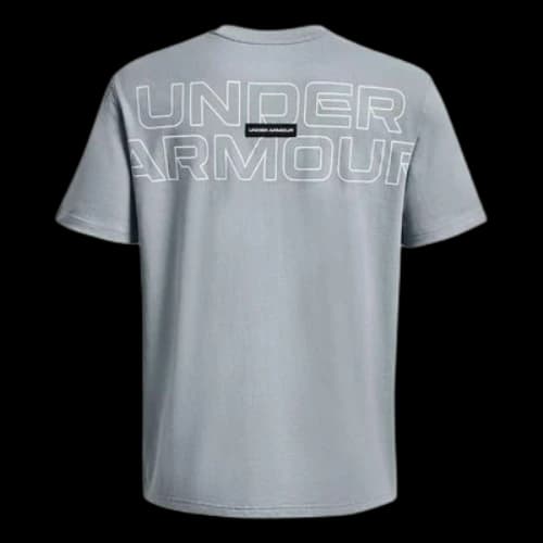 Under Armour Outline Heavyweight T-shirt 'Grey Blue'