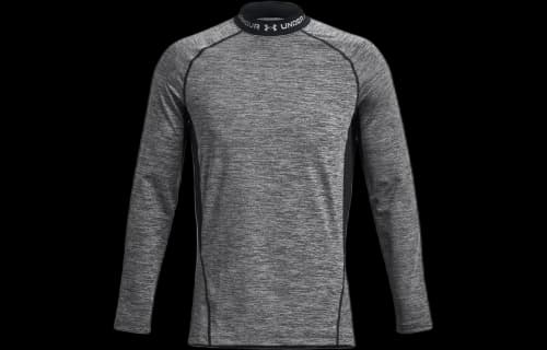 Under Armour Coldgear Twist Mock 'Grey Black'