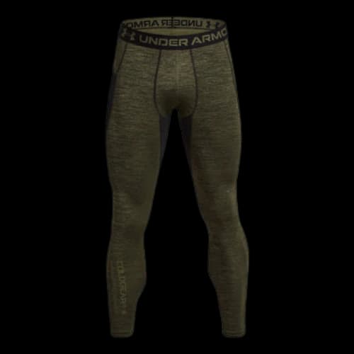 Under Armour ColdGear Twist Leggings 'Green'