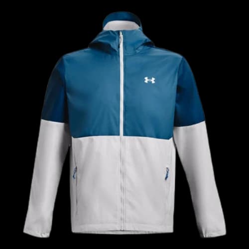 Under Armour Colorblocked Woven Full-Zip Jacket 'Blue White'