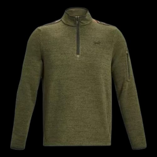 Under Armour Specialist Printed 1/4 Zip Pullover 'Green'