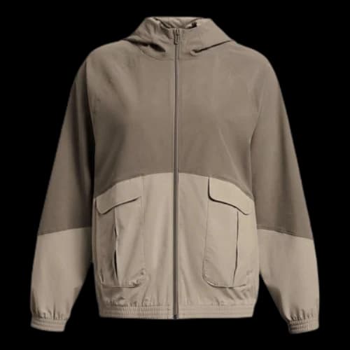 Under Armour ArmourSport Cargo Oversized Jacket 'Brown' (Women's)