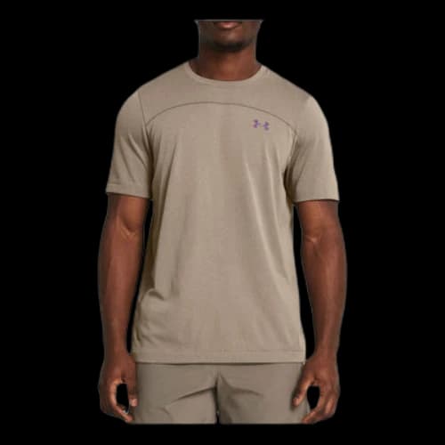 Under Armour Vanish Elite Seamless Wordmark T-shirt 'Light Brown'