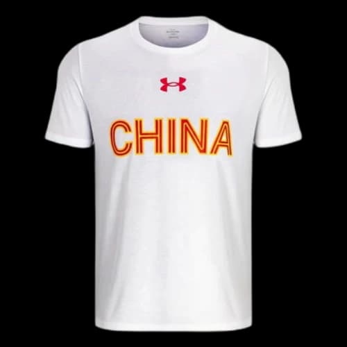 Under Armour China 3X3 Basketball Jersey T-shirt 'White'