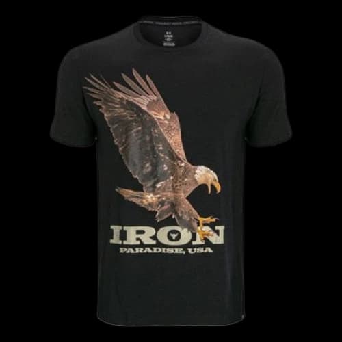 Under Armour Project Rock Eagle Graphic T-shirt 'Black'