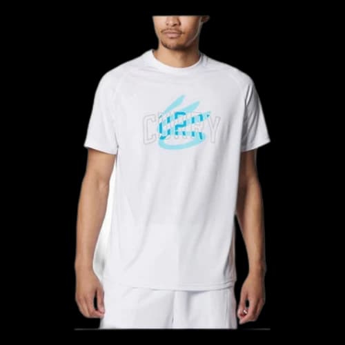 Under Armour Curry Logo T-shirt 'White'