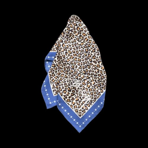 Stussy Pattern Silk Bandana 'Leopard'
