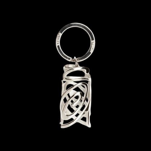 Stussy Lighter Holster Keychain 'Silver'