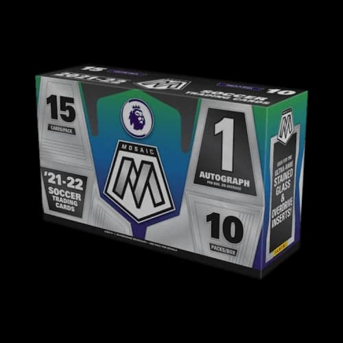 2021-22 Panini Mosaic Premier League Soccer Hobby Box