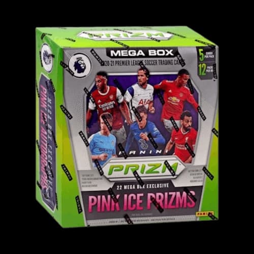 2020-21 Panini Prizm Premier League Soccer Mega Box (Pink Ice Prizms)