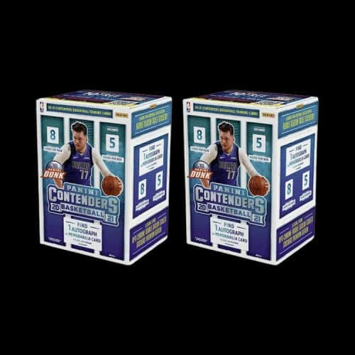 2020-21 Panini Contenders Basketball Blaster Box 2x Lot