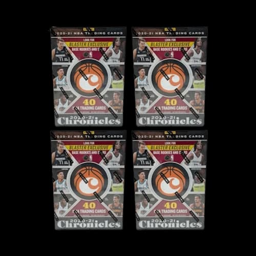 2020-21 Panini Chronicles Basketball Blaster Box 4x Lot