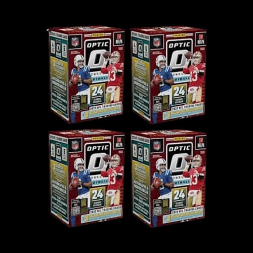 2023 Panini Donruss Optic Football Blaster Box (Purple Shock Parallels) 4x Lot